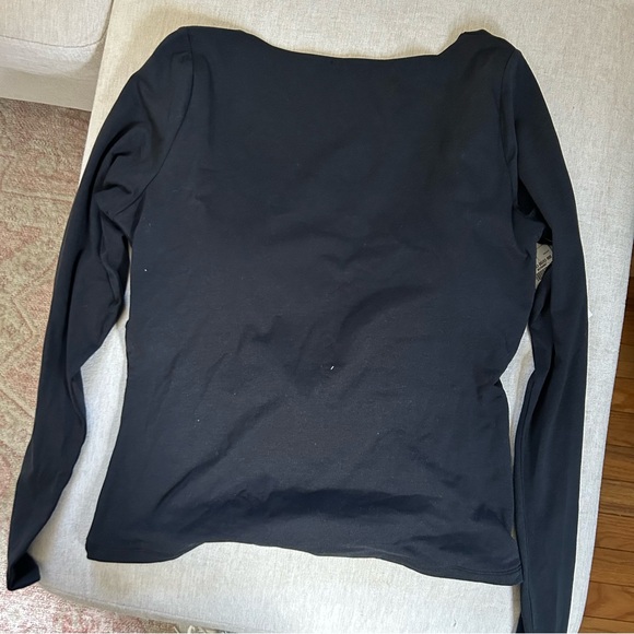 Abercrombie Black Open Back Top - Picture 4 of 5